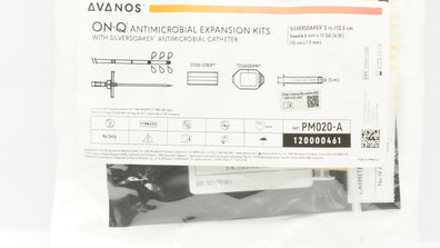 Avanos PM020-A On-Q Antimicrobial Expansion Kits w/Antimicrobial Cath. 5inch(x)